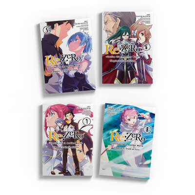 Re:ZERO Starting Life in Another World Chapter 3: Truth of Zero Manga (5-8) Bundle