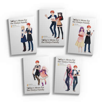 Today's Menu for the Emiya Family Manga (1-5) Bundle