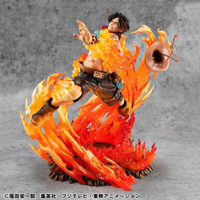 One Piece - Portgas D. Ace NEO-MAXIMUM Portrait.Of.Pirates Figure (15th Super Limited Ver.) Re-Run