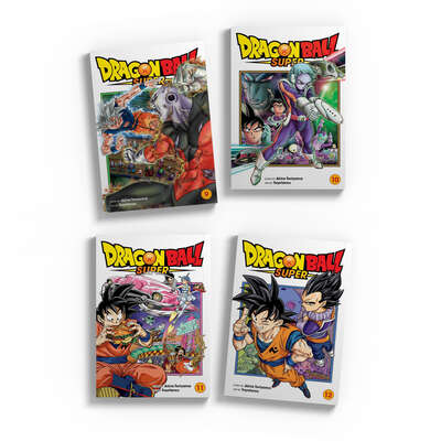Dragon Ball Super Manga (9-12) Bundle