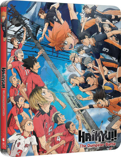 HAIKYU!! - Movie: The Dumpster Battle - Blu-ray - SteelBook