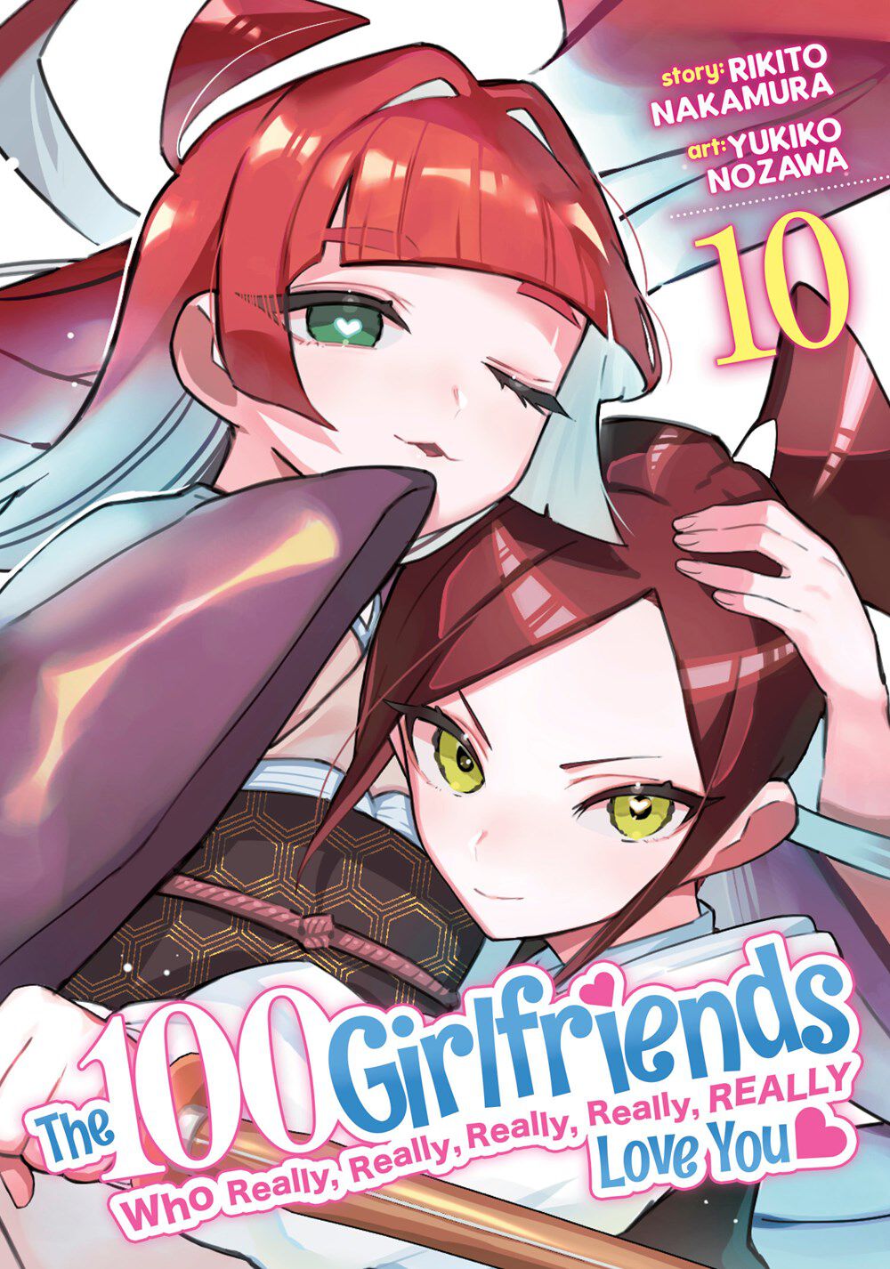 The 100 Girlfriends Who Really, Really, Really, Really, Really Love You Manga Volume 10