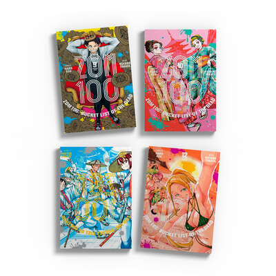 Zom 100: Bucket List of the Dead Manga (9-12) Bundle
