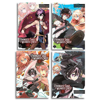 The Strongest Sage with the Weakest Crest Manga (1-4) Bundle