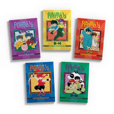 Ranma 1/2 2-in-1 Edition Manga (6-10) Bundle