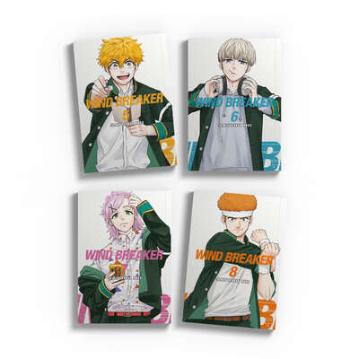 WIND BREAKER Manga (5-8) Bundle