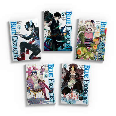 Blue Exorcist Manga (1-5) Bundle