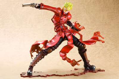 Trigun Badlands Rumble - Vash the Stampede ARTFX J Figure (Renewal Package Ver.)