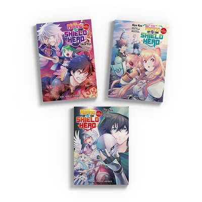 The Rising of the Shield Hero Manga (21-23) Bundle