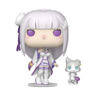 Re:ZERO -Starting Life in Another World- - Emilia & Puck Funko POP! & Buddy