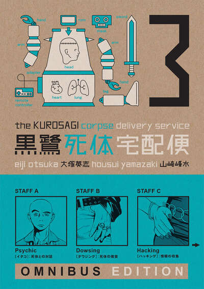 The Kurosagi Corpse Delivery Service Manga Omnibus Volume 3