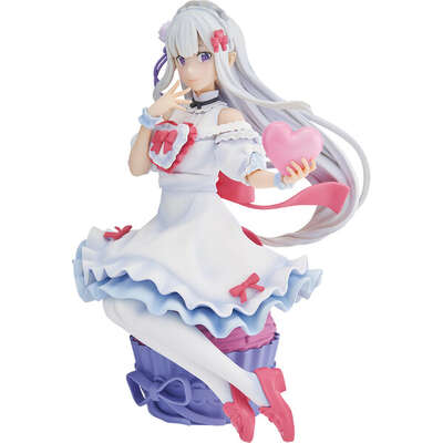 Re:ZERO: -Starting Life in Another World- - Emilia Ichibansho Figure (Sweet Happy Life! Ver.)