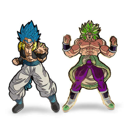 Dragon Ball Super - Gogeta & Broly FiGPiN 2-Pack (XL) (#X15 & #X16)