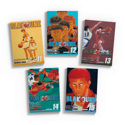 Slam Dunk Manga (11-15) Bundle