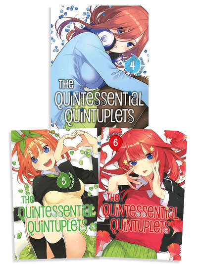 The Quintessential Quintuplets Manga (4-6) Bundle
