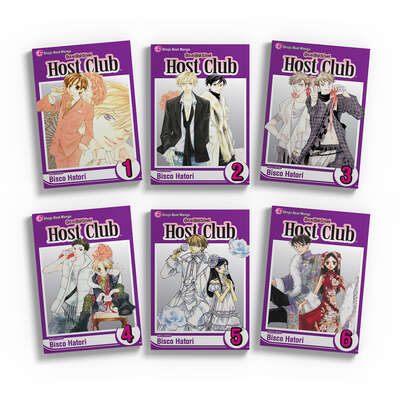 Ouran High School Host Club Manga (1-6) Bundle