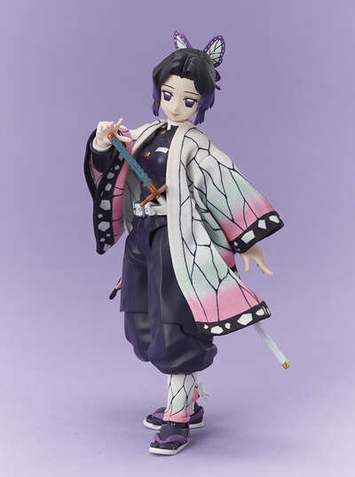 Demon Slayer: Kimetsu no Yaiba - Shinobu Kocho 1/12 Scale Action Figure (Buzzmod Ver.)