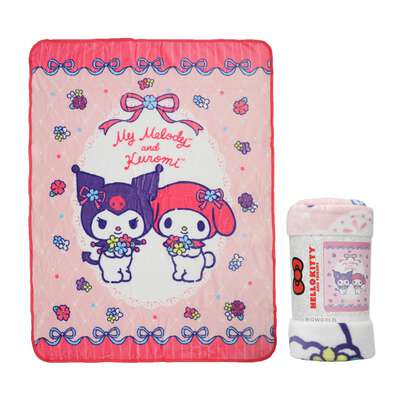 Sanrio - My Melody & Kuromi Throw Blanket