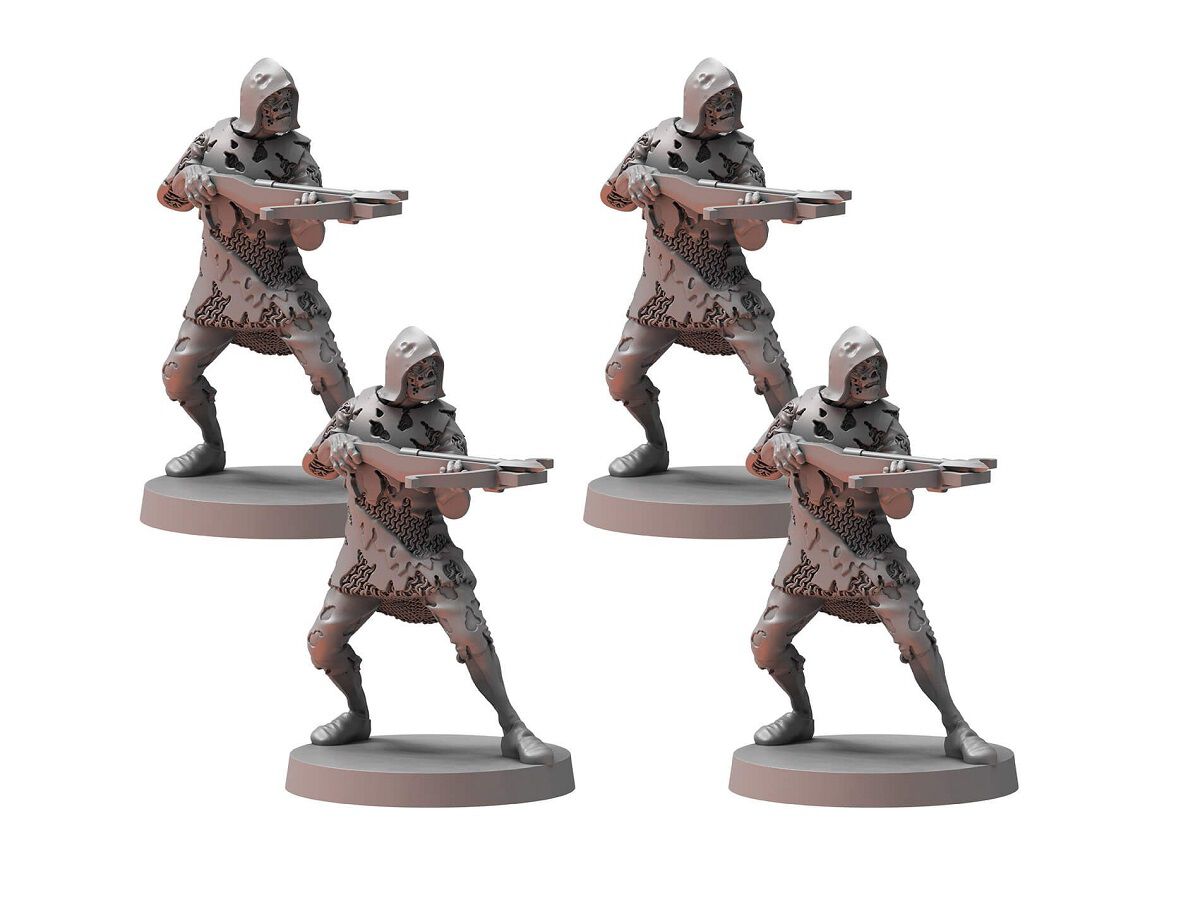 Dark Souls The Roleplaying Game Hollow Crossbowmen Miniature Set