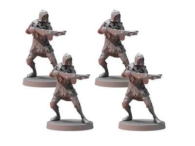 Dark Souls The Roleplaying Game Hollow Crossbowmen Miniature Set