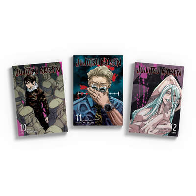 Jujutsu Kaisen Manga (10-12) Bundle