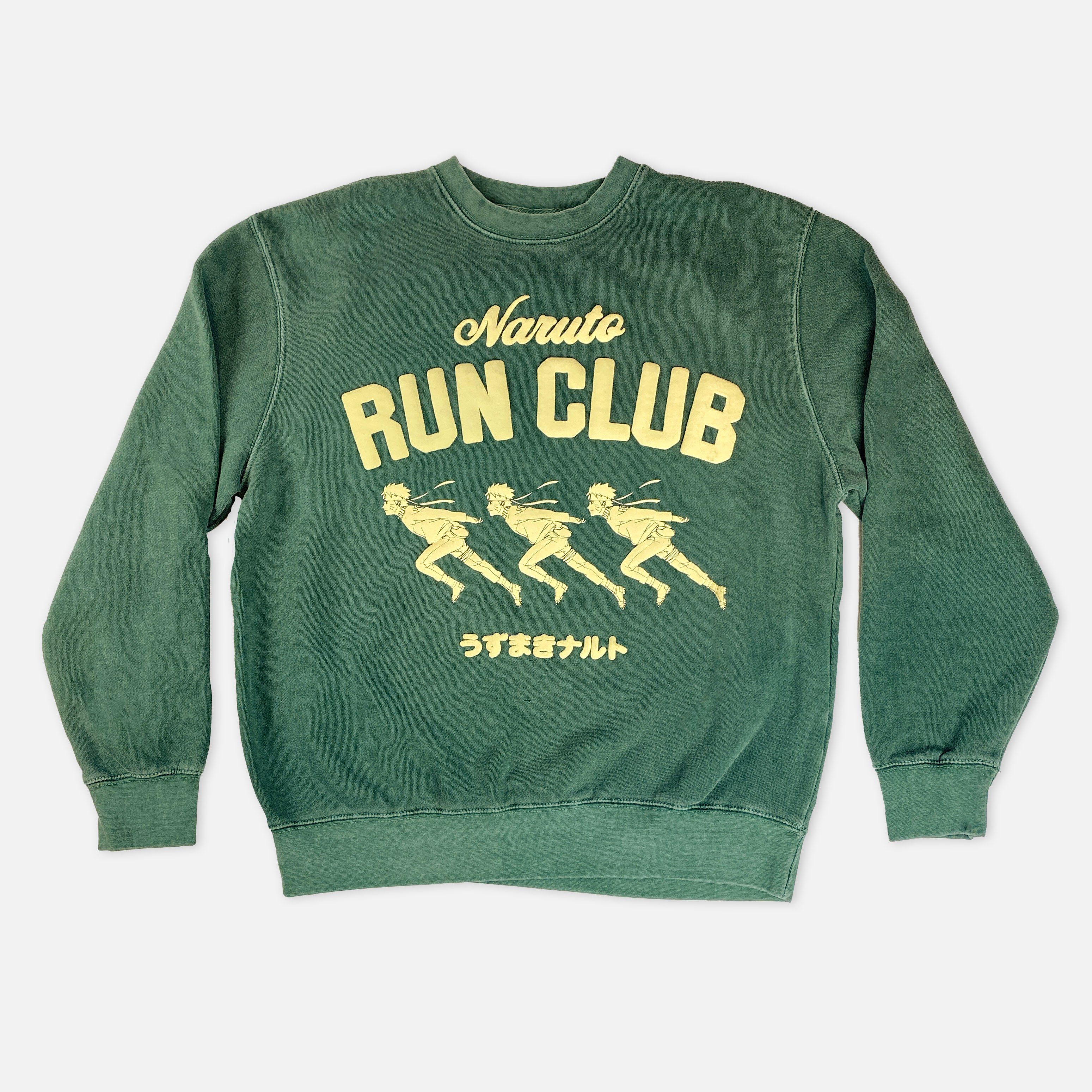 Naruto Shippuden - Naruto Run Club Crew Sweatshirt - Crunchyroll Exclusive