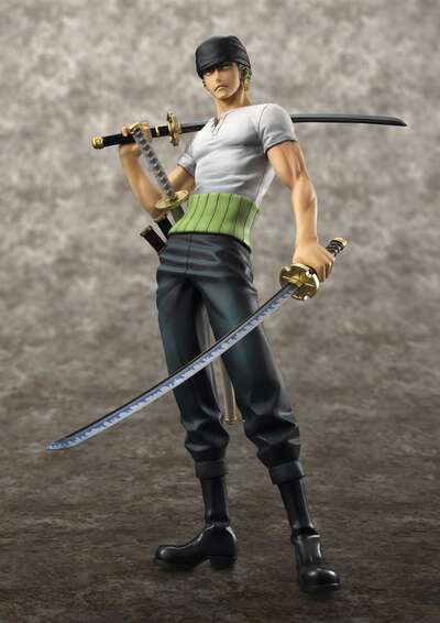 One Piece - Roronoa Zoro NEO-DX Portrait.Of.Pirates Figure (10th Anniversary Limited Ver.) Re-Run