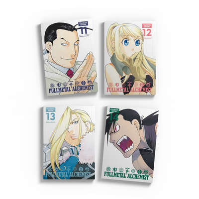 Fullmetal Alchemist: Fullmetal Edition Manga Hardcover (11-14) Bundle