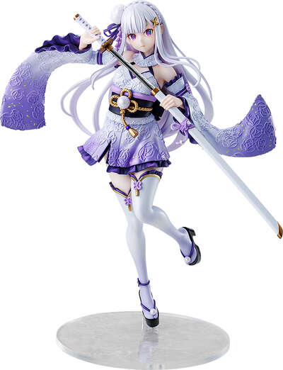 Re:ZERO -Starting Life in Another World- - Emilia 1/7 Scale Figure (Combat Outfit Ver.)