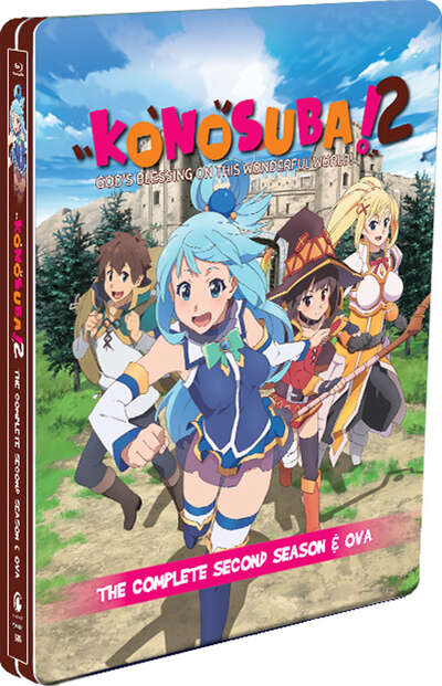 Konosuba Season 2 + OVA - Blu-ray - SteelBook