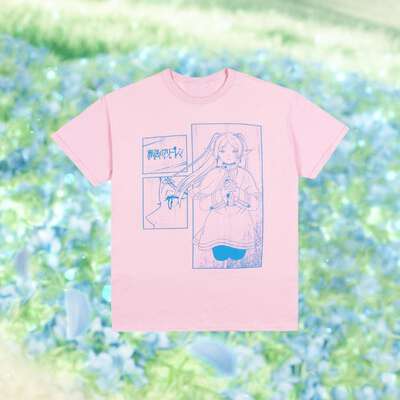 Frieren: Beyond Journey's End - Frieren Manga Style T-shirt - Crunchyroll Exclusive