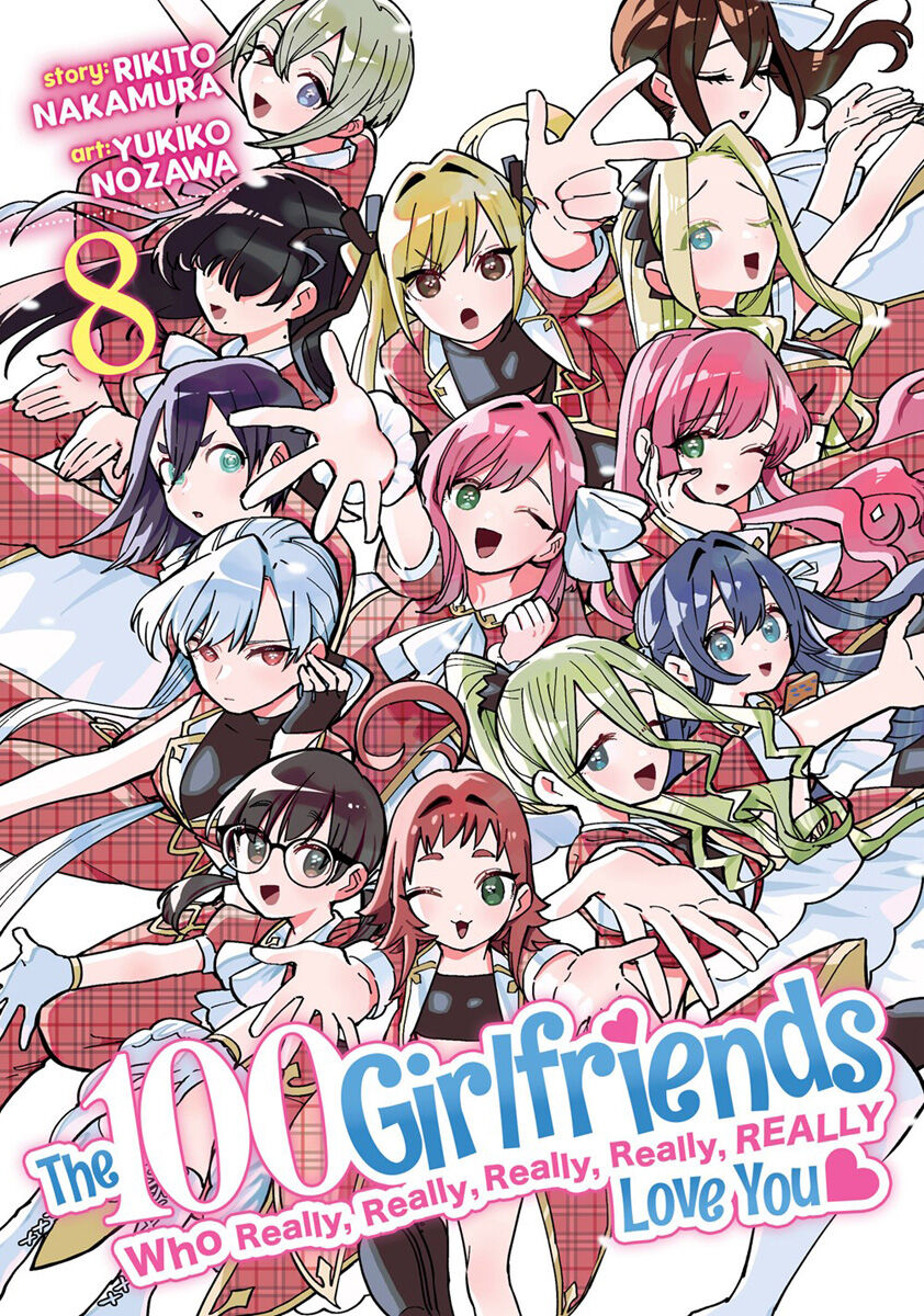 The 100 Girlfriends Who Really, Really, Really, Really, Really Love You Manga Volume 8