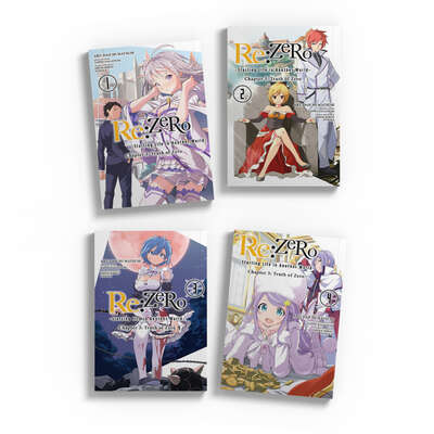 Re:ZERO Starting Life in Another World Chapter 3: Truth of Zero Manga (1-4) Bundle