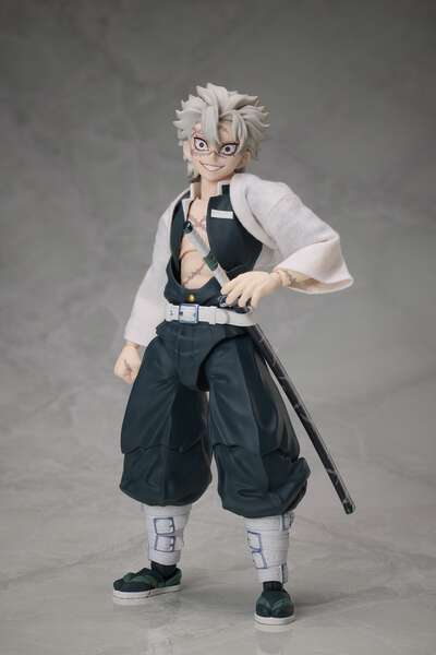 Demon Slayer: Kimetsu no Yaiba - Sanemi Shinazugawa 1/12 Scale Action Figure (BUZZmod Ver.)