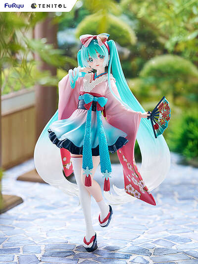 Hatsune Miku - Hatsune Miku Tenitol Figure (NEO TOKYO Series Kimono Ver.)