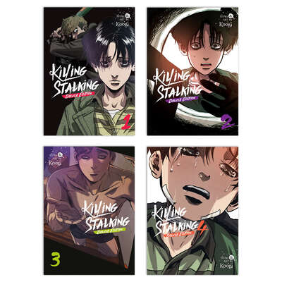 Killing Stalking: Deluxe Edition Manhwa (1-4) Bundle