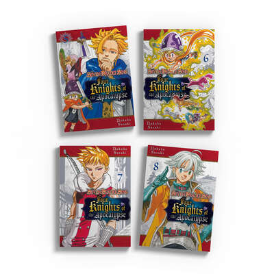 The Seven Deadly Sins: Four Knights of the Apocalypse Manga (5-8) Bundle