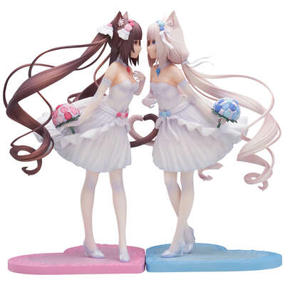 Nekopara - Chocola and Vanilla 1/7 Scale Figure Set (Eden's Dream Ver.)