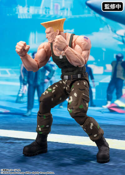Street Fighter - Guile S.H Figuarts Figure (Outfit 2 Ver.)