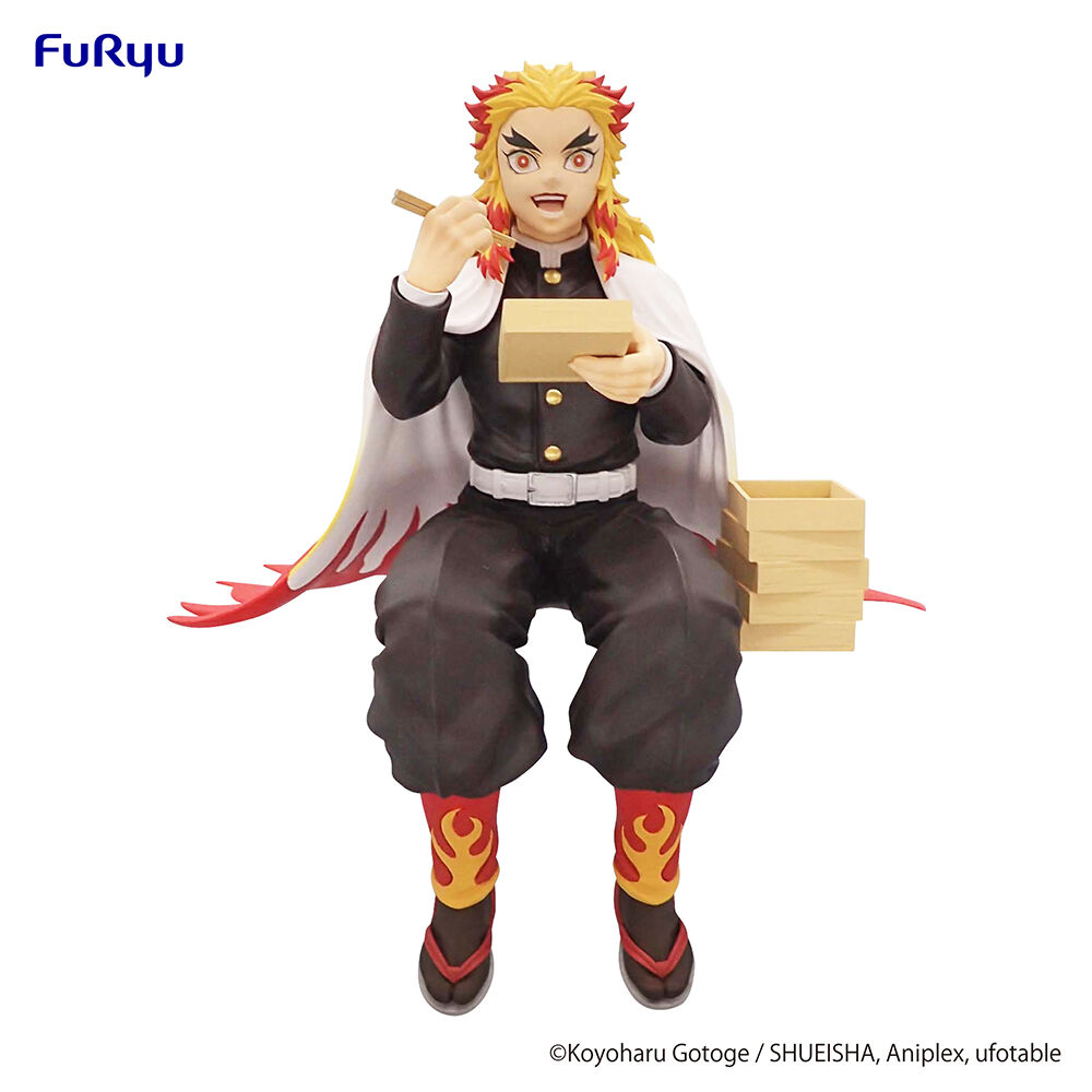 Demon Slayer: Kimetsu no Yaiba - Kyojuro Rengoku Noodle Stopper Figure