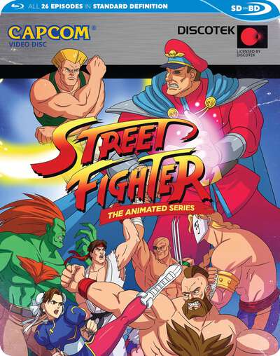 Street Fighter - The Animated TV Series - Blu-ray