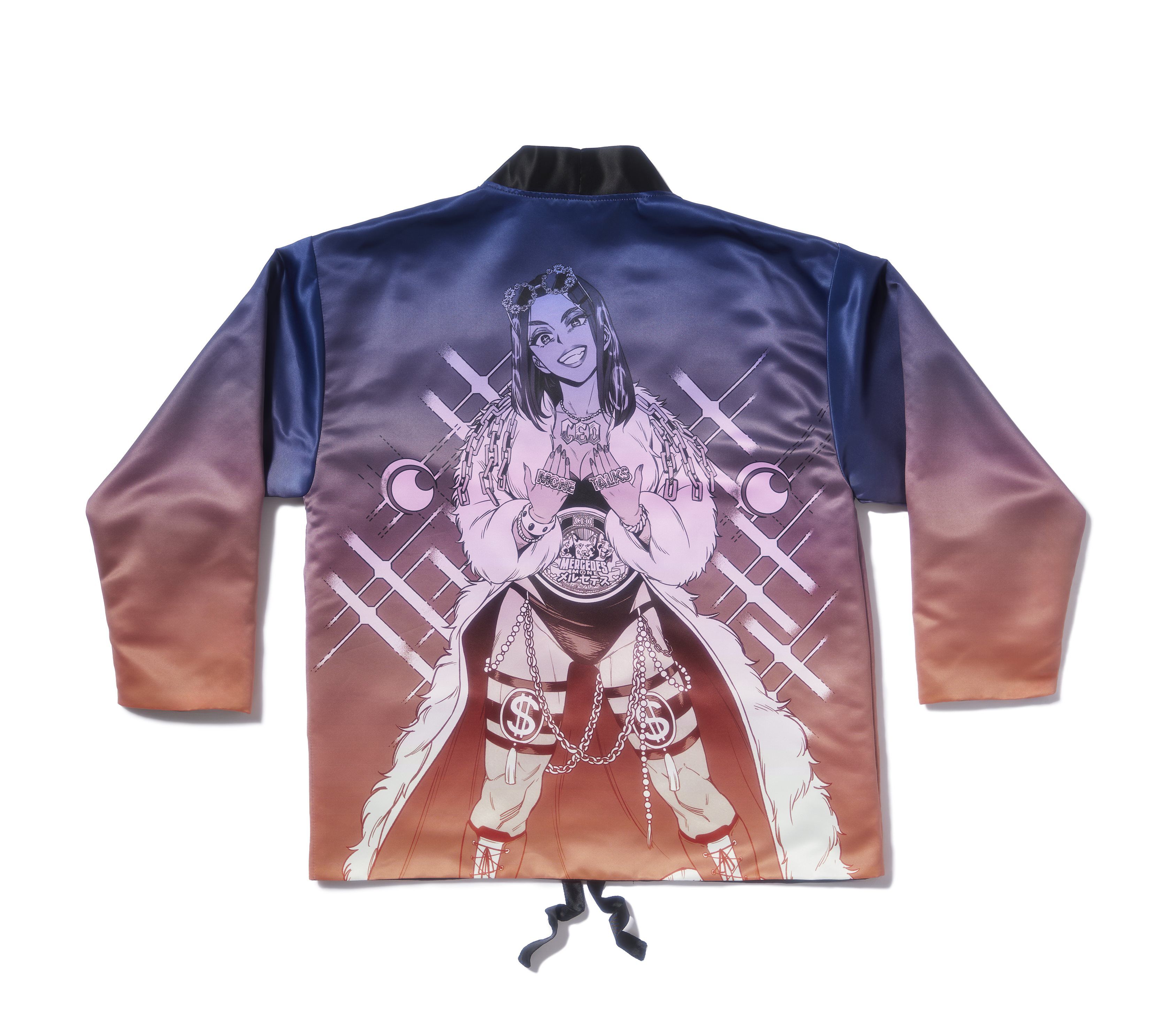 crunchyroll-x-mercedes-moné-moné-talks-reversible-kimono-jacket-crunchyroll-exclusive