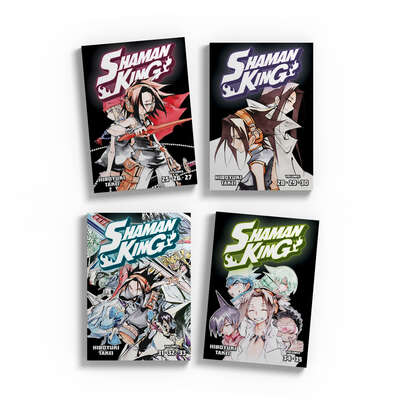 Shaman King Manga Omnibus (9-12) Bundle