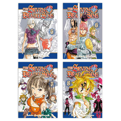 The Seven Deadly Sins Manga Omnibus (5-8) Bundle