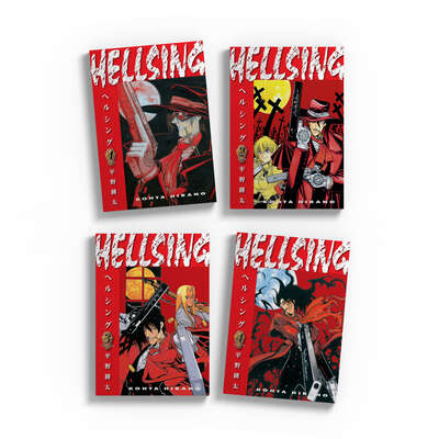 Hellsing Manga 2nd Ed (1-4) Bundle