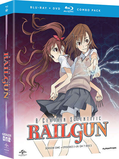 A Certain Scientific Railgun - Season 1 - Blu-Ray + DVD
