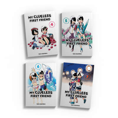 My Clueless First Friend Manga (4-7) Bundle