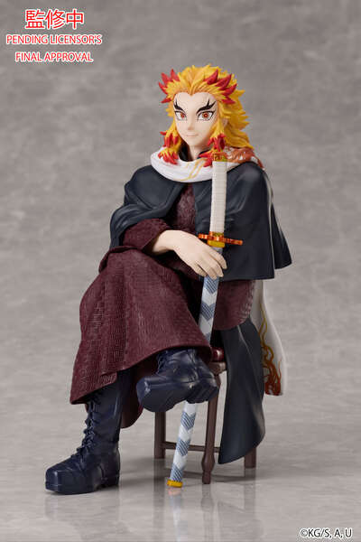 Demon Slayer: Kimetsu no Yaiba - Kyojuro Rengoku Figure (Restful Ver.)