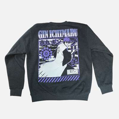 BLEACH - Gin Ichimaru 3rd Division Crew Sweatshirt - Crunchyroll Exclusive