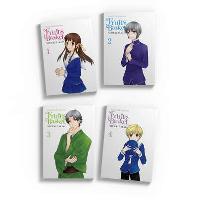 Fruits Basket Collector's Edition Manga (1-4) Bundle